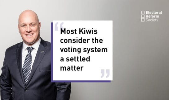 Most Kiwis consider the voting system a settled matter