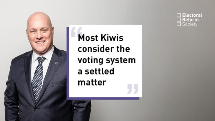 Most Kiwis consider the voting system a settled matter