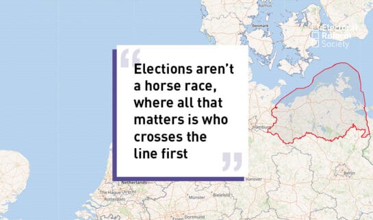 Elections aren't a horse race, where all that matters is who crosses the line first
