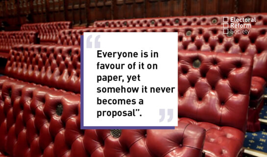 Everyone is in favour of it on paper, yet somehow it never becomes a proposal.
