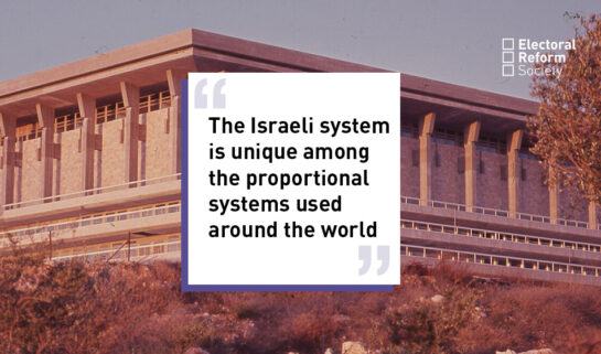 The Israeli system is unique among the proportional systems used around the world